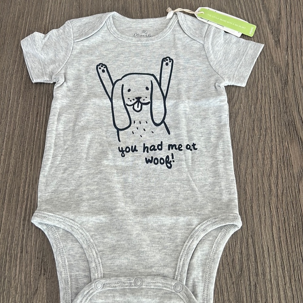 Oliver & Rain short sleeve bodysuit- NWT